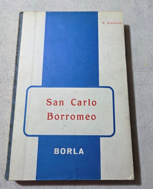 San Carlo Borromeo - copertina