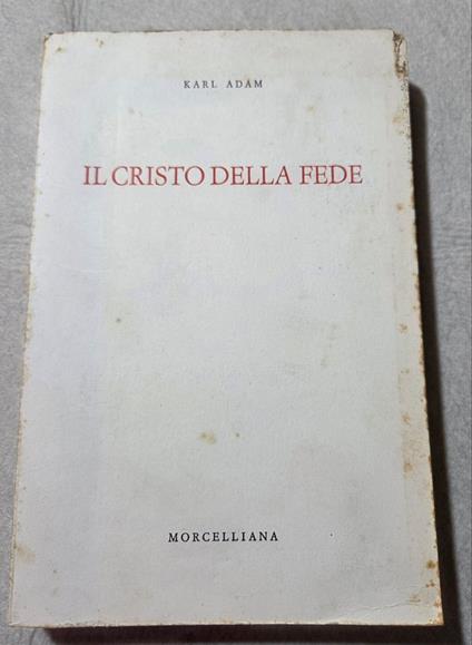 Il Cristo della fede - copertina