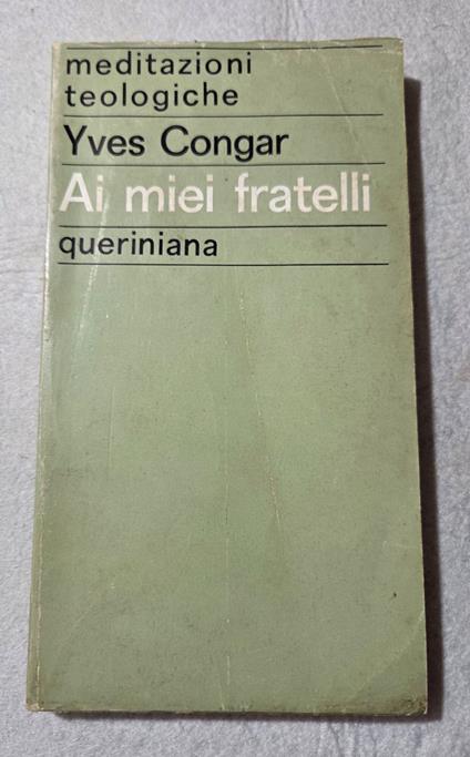 Ai miei fratelli - copertina