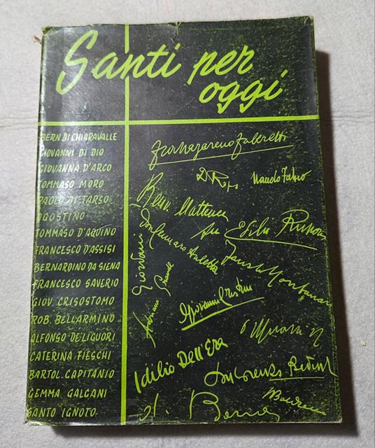 Santi per oggi - copertina