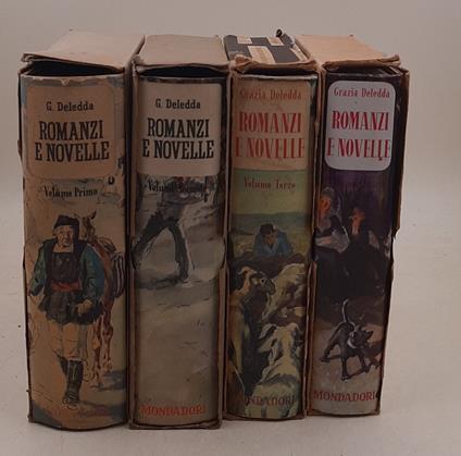 Romanzi e novelle - 4 Voll - copertina