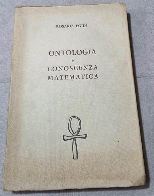 Ontologia e conoscenza matematica - copertina