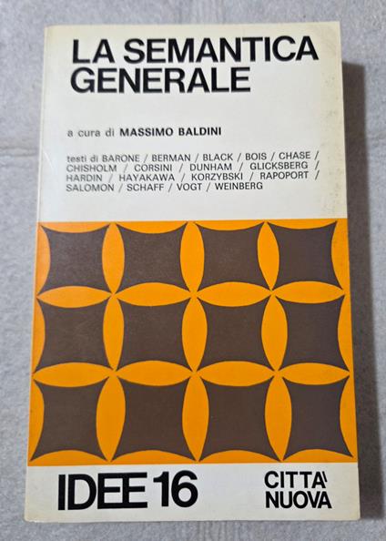 La semantica generale - copertina