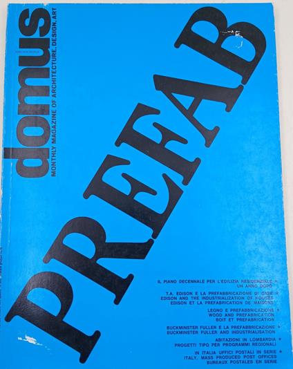 Domus Prefab - Aa.vv. - copertina