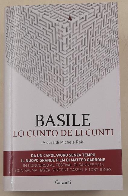 Lo cunto de li cunti. Testo napoletano a fronte - copertina