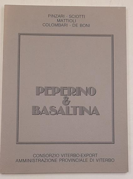 Piperno & Basaltina - copertina