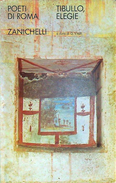 Elegie - Albio Tibullo - copertina