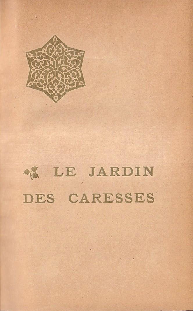 Le jardin des caresses