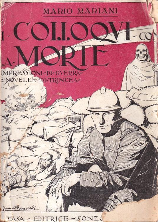 I colloqui con la morte. Impressioni di guerra e novelle di trincea - Mario Mariani - copertina