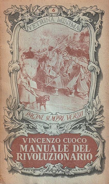 Manuale del rivoluzionario - Vincenzo Cuoco - copertina