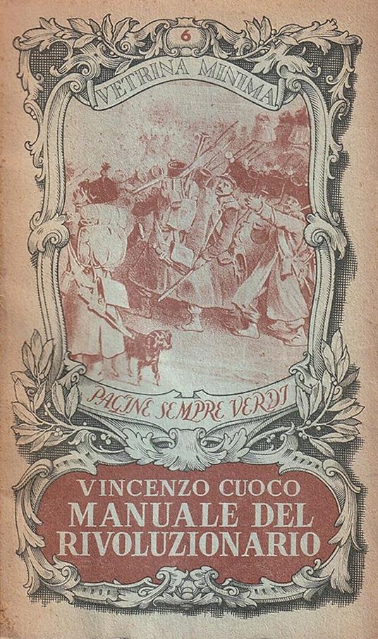 Manuale del rivoluzionario - Vincenzo Cuoco - copertina