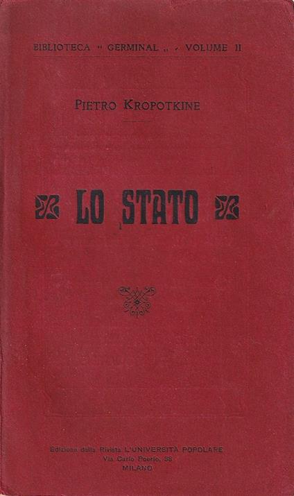 Lo Stato - copertina