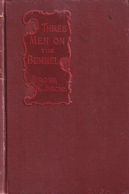 Three Men on the Bummel - Jerome K. Jerome - copertina