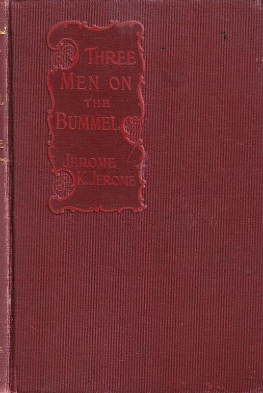 Three Men on the Bummel - Jerome K. Jerome - copertina