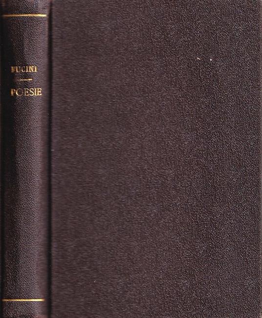 Le Poesie di Neri Tanfucio - Renato Fucini - copertina