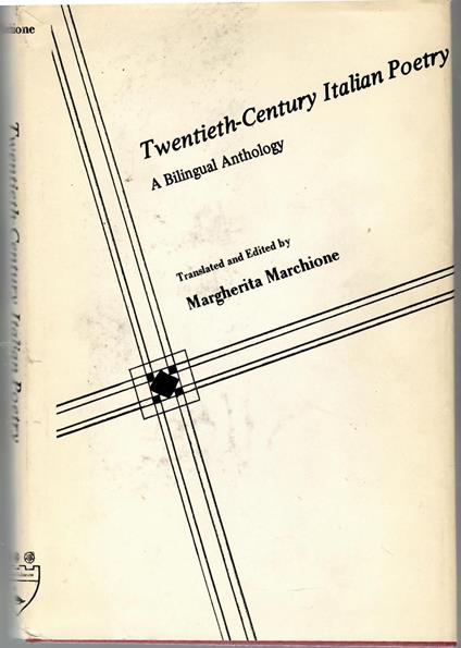 Twentieth-century Italian poetry. a Bilinguak Anthology - copertina