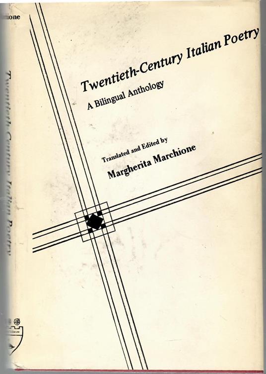 Twentieth-century Italian poetry. a Bilinguak Anthology - copertina