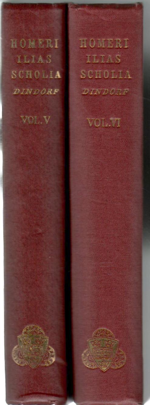 Scholia Graeca in Homeri Iliadem Townleyana Tomi I-II - copertina