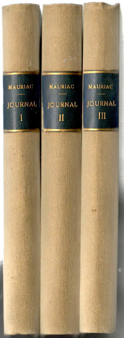 Journal 1-2-3 - François Mauriac - copertina