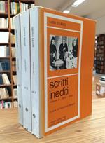 Scritti inediti. Vol. I, II e III (opera completa)