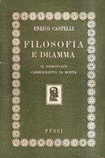 Filosofia e dramma. Il demoniaco - Cambiamento di rotta