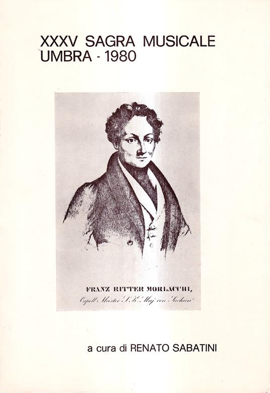 XXXV Sagra Musicale Umbra 1980 - copertina