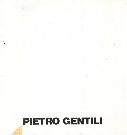 Pietro Gentili - copertina
