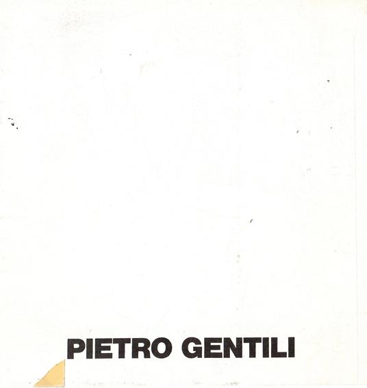 Pietro Gentili - copertina