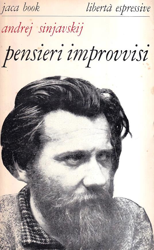 Pensieri improvvisi - Andrej Sinjavskij - copertina