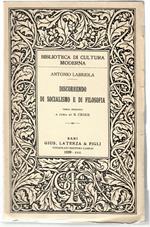 Discorrendo Di Socialismo e Di Filosofia