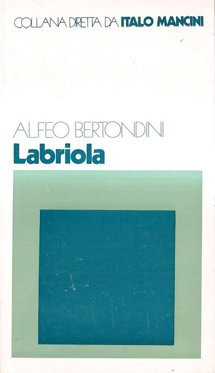 Labriola - Alfeo Bertondini - copertina