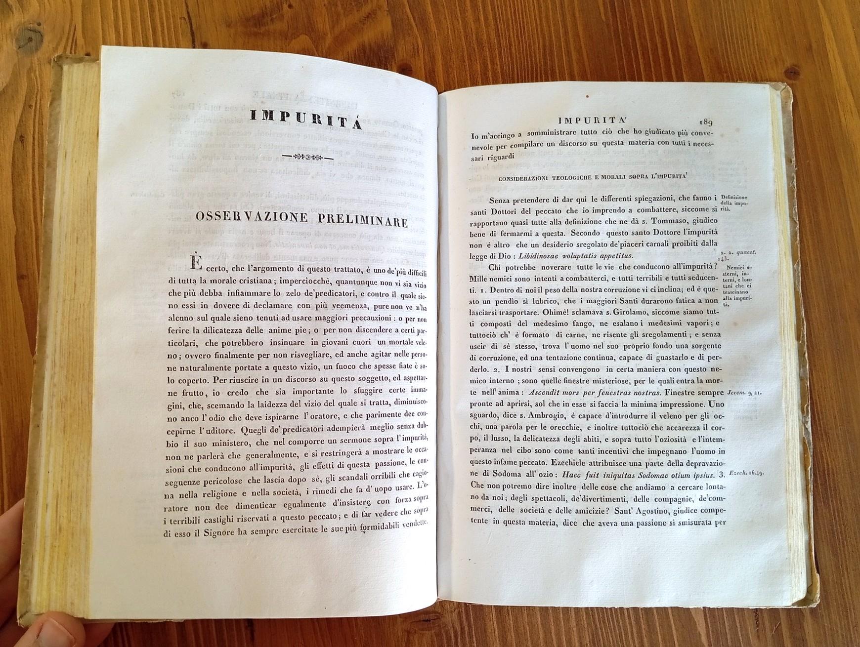 Dizionario Apostolico per uso de' Parrochi e Predicatori e di tutti i Sacerdoti. Nuova edizione riscontrata sull'ultima parigina del 1830-31 - Vol. IV