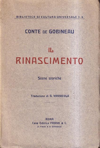 Il Rinascimento. Scene storiche - copertina