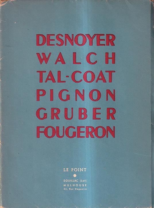 Desnoyer, Walch, Tal-Coat, Pignon, Gruber, Fougeron - copertina