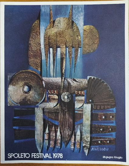 Spoleto Festival 1978 Festival Dei Due Mondi XXI Festival of Two Worlds - copertina