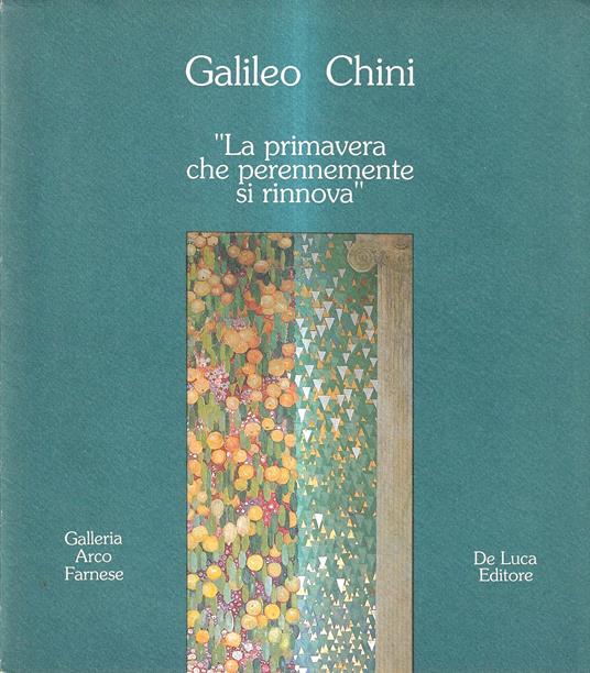 Galileo Chini 1873-1956. ''La primavera che perennemente si rinnova'' - copertina