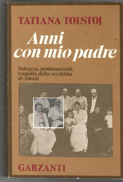 Anni Con Mio Padre - Tatiana Tolstoj - copertina