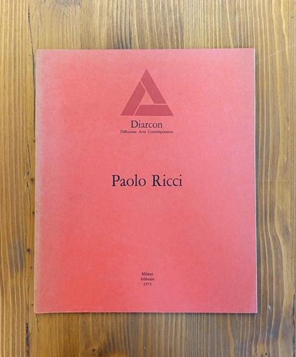 Paolo Ricci - copertina