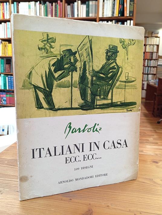 Italiani in casa ecc. ecc. - 109 disegni - Daniello Bartoli - copertina