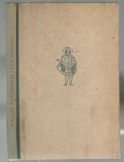 Ottuagenaria - Massimo Bontempelli - copertina