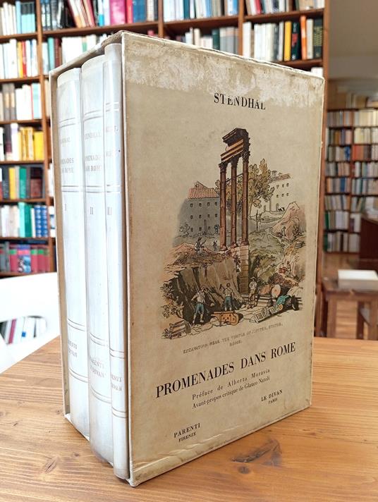 Promenades dans Rome. Vol. I, II e III - Stendhal - copertina