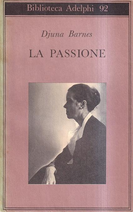 La passione - Djuna Barnes - copertina