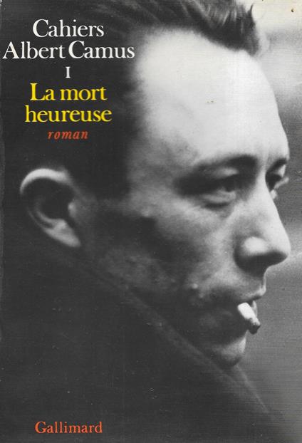 La mort heureuse - Albert Camus - copertina