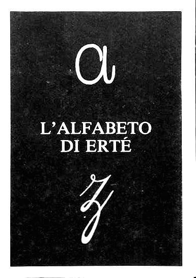 L' alfabeto di Erté - Erté - copertina