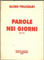 Parole nei giorni (Op. 12)