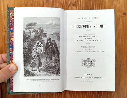 Oeuvres choisies du chanoine Christophe Schmid. Troisième série: Fernando - Agnès - Le Serin - La Chapelle de la Forêt - copertina