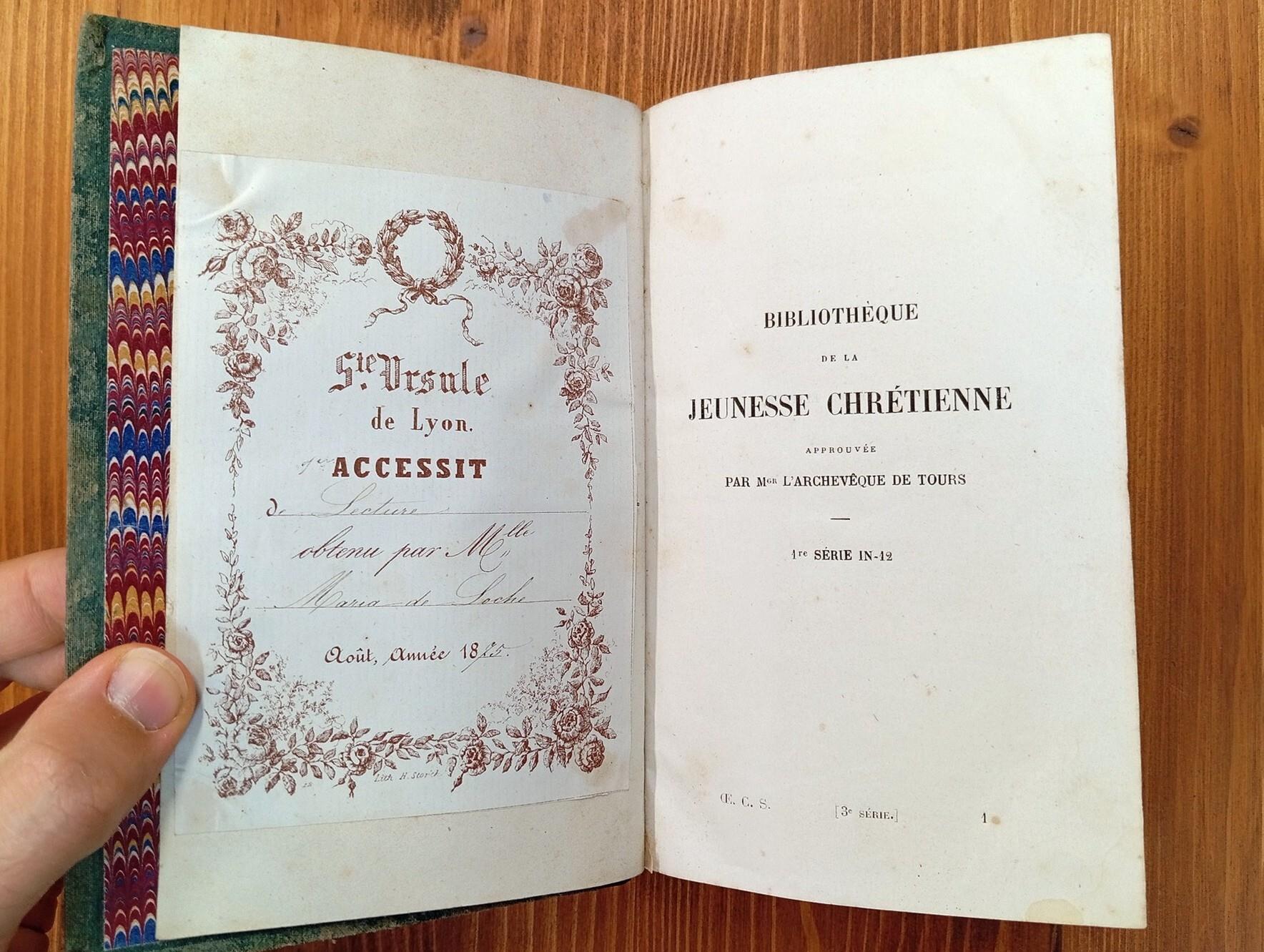 Oeuvres choisies du chanoine Christophe Schmid. Troisième série: Fernando - Agnès - Le Serin - La Chapelle de la Forêt