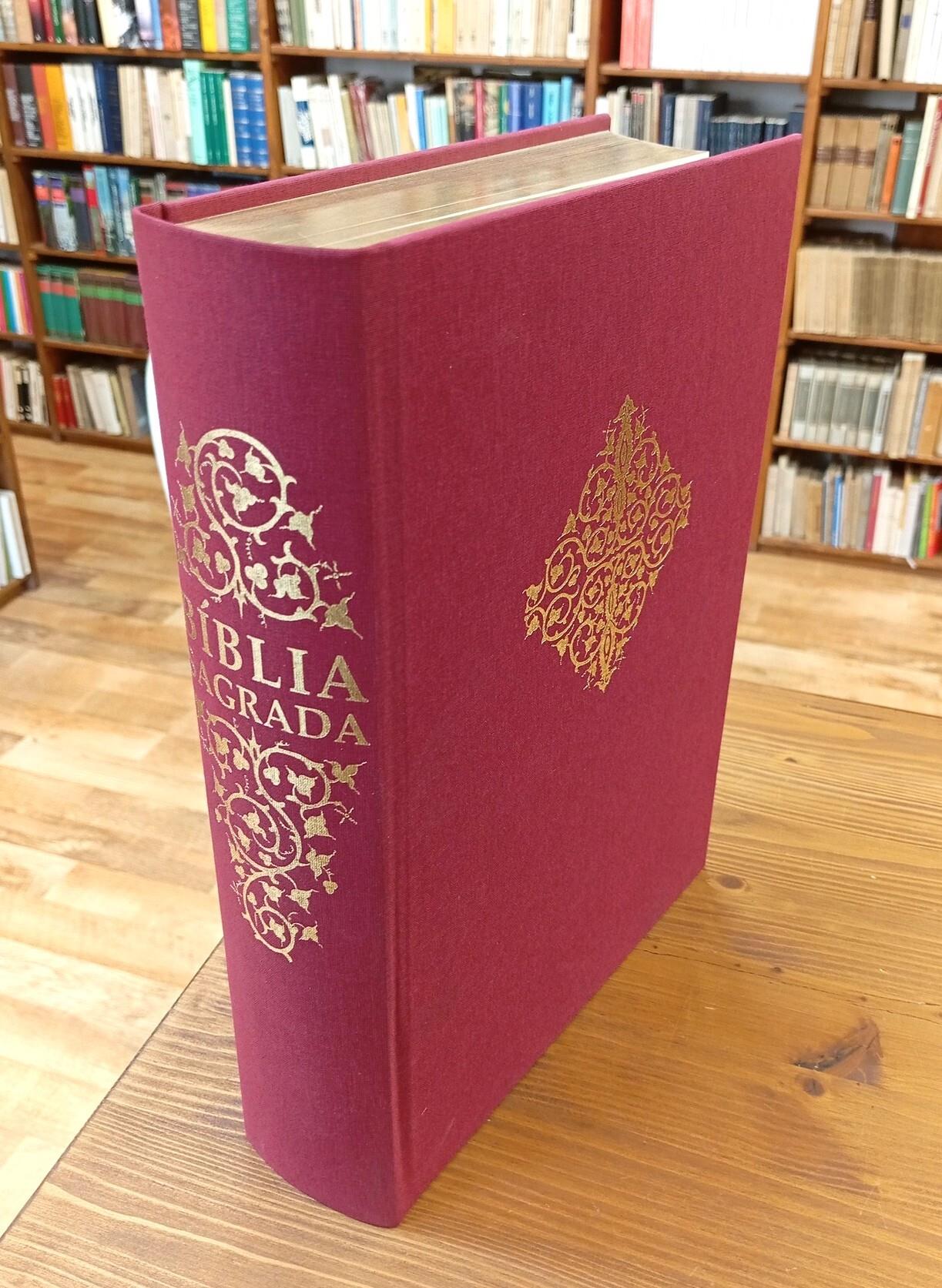 Bíblia Sagrada. Enriquecida por miniaturas extraidas da "Bíblia Trivulziana", da "Bible de Sens" e de outras obras-primas dos séculos XIV e XV
