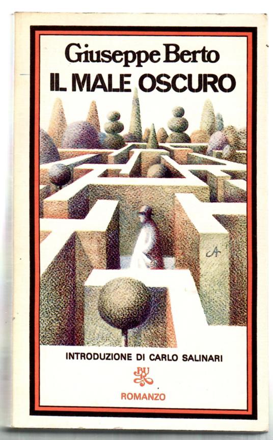 Il male oscuro - Giuseppe Berto - copertina
