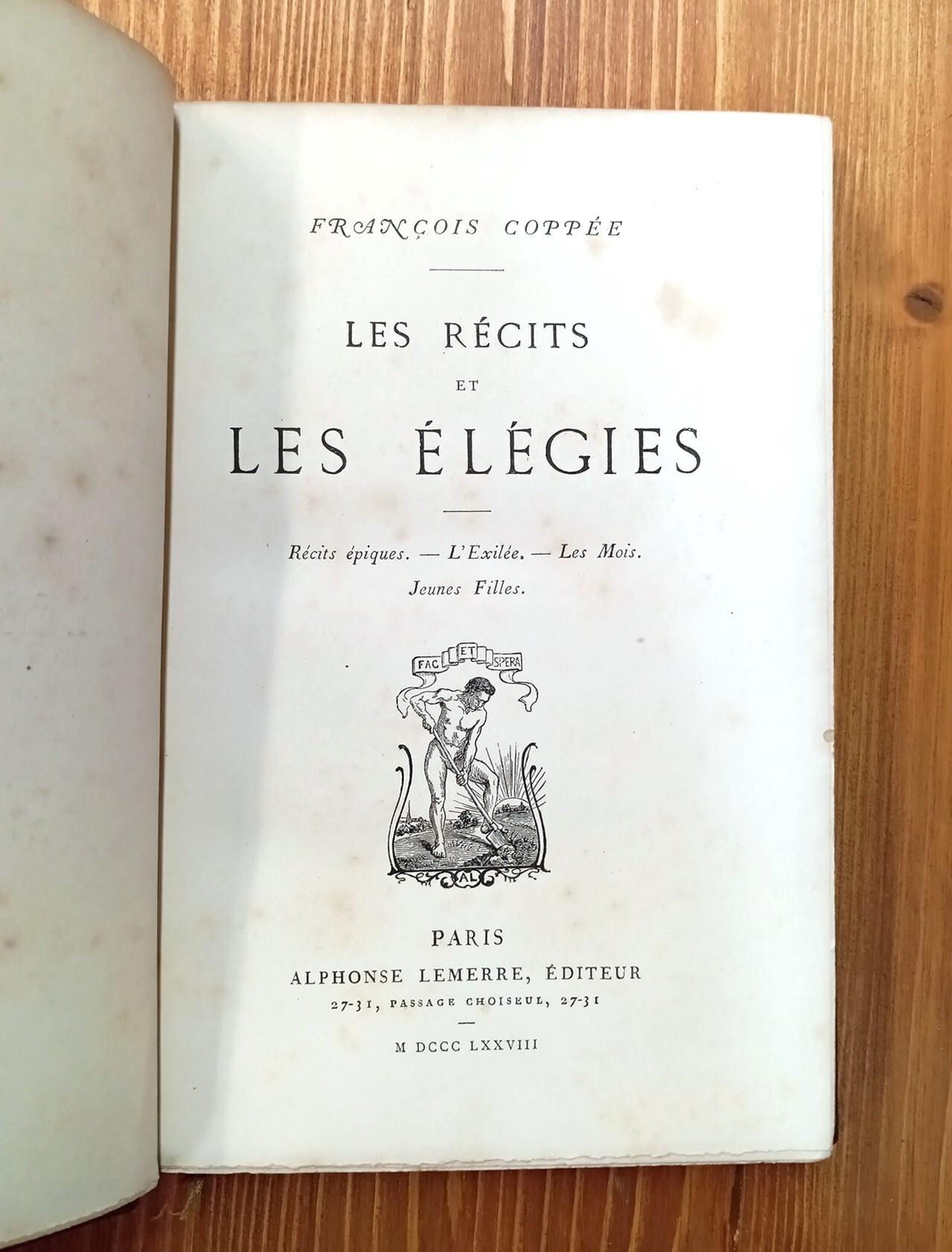 Les Récits et les Elégies